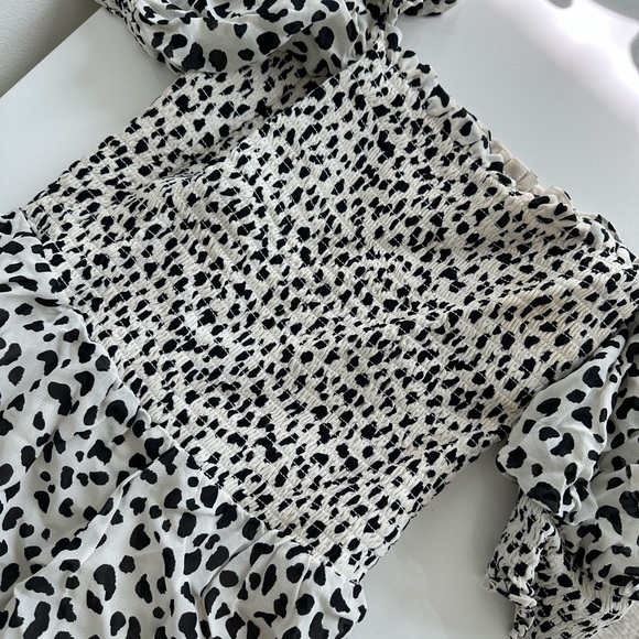 Reformation Elle Dress in “Ocelot” Leopard - Picture 3 of 4